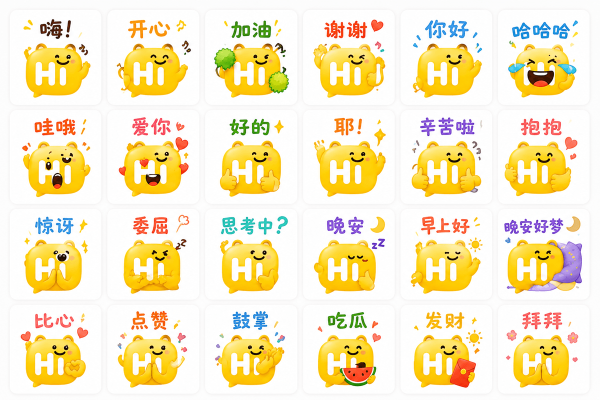 24 网格图